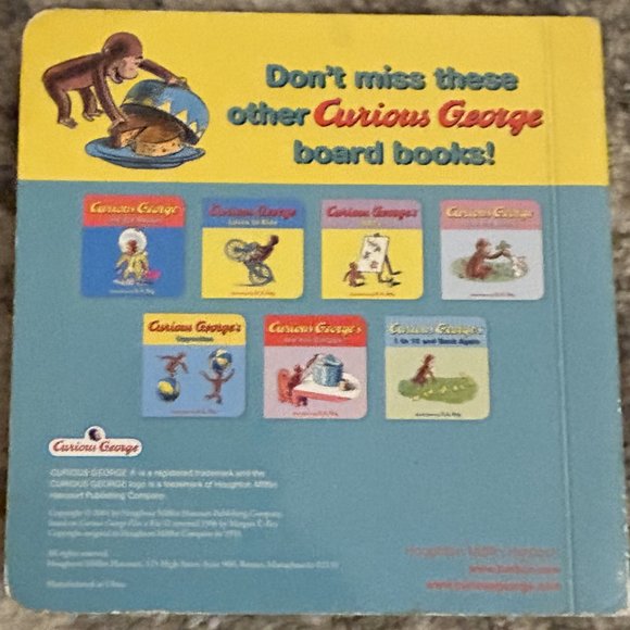 Sylilings Curious George Jack in the Box & two Curious George Books (Vintage) - Picture 5 of 15